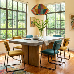 Cement Mid-Century Table - view 5
