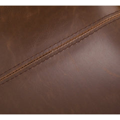 Centiar Barstool in brown side angle - mid-century bucket-seat barstool by Ashley - Whats New Furniture Portland OR