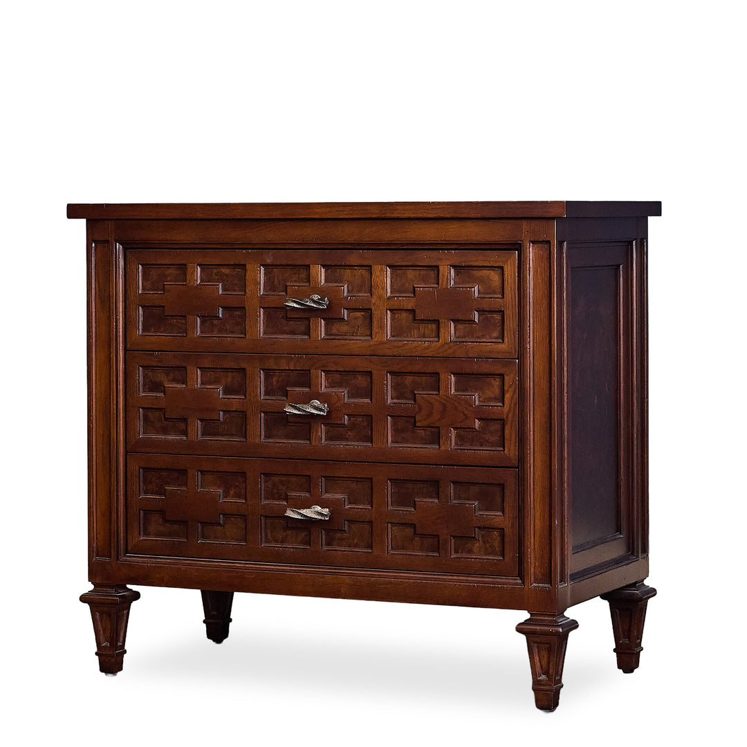 Vintage Detailed 3 Drawer Chest - What&