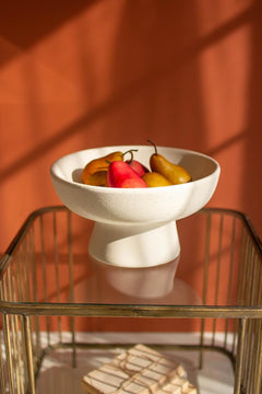 Ceramic Compote / Short by Kalalou - product view