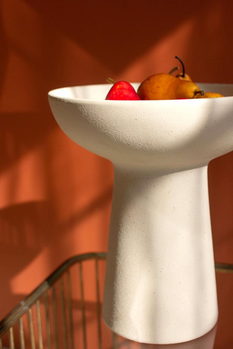 Ceramic Compote / Tall by Kalalou - alternate product view 3