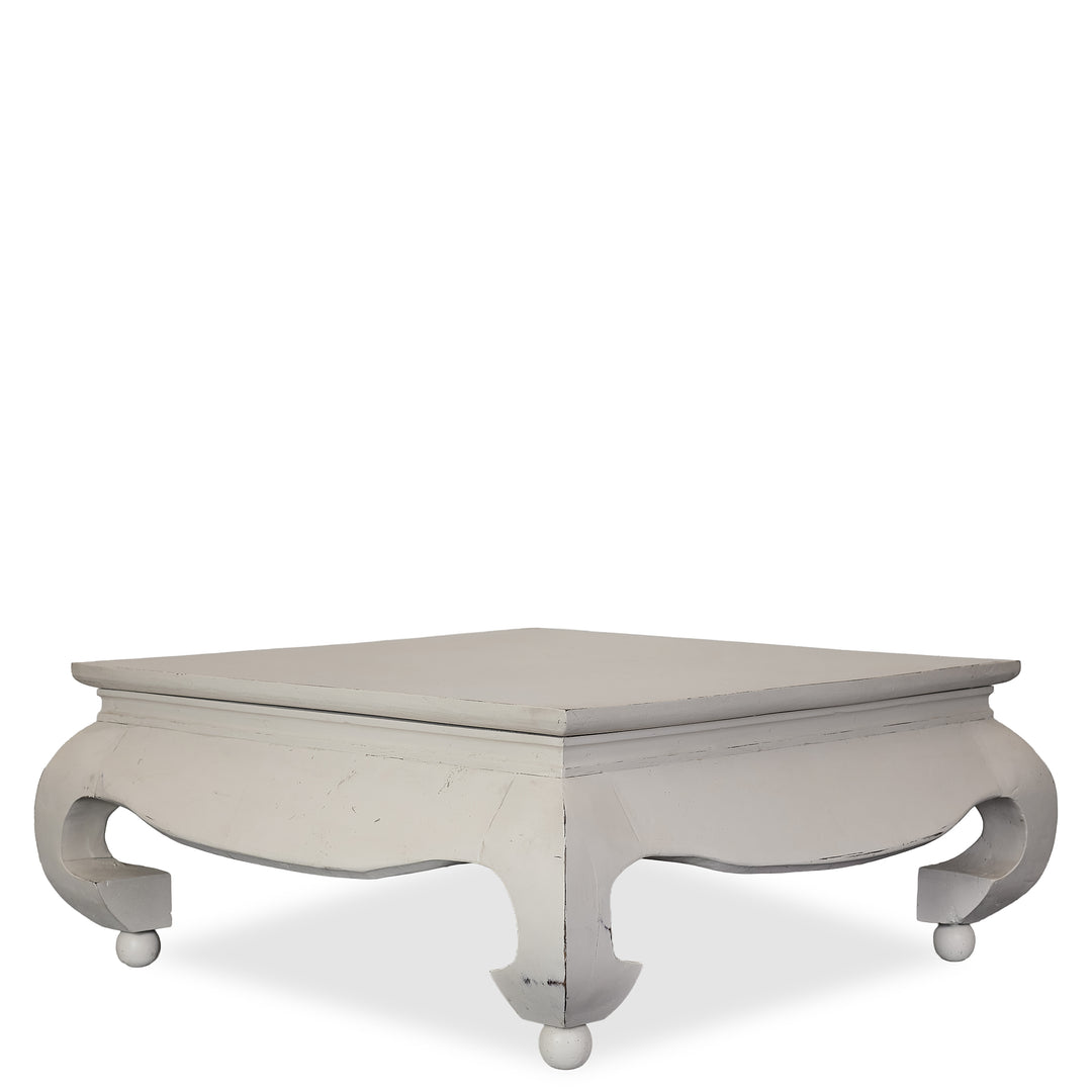 Distressed Coffee Table detail view - Whats New Furniture - Portland, Oregon