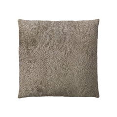 Chapel Hill Ava solid square throw pillow in dark taupe - Whats New Furniture Portland OR