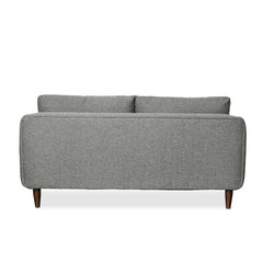 Charcoal Loveseat detail view 3 - Whats New Furniture - Portland, Oregon