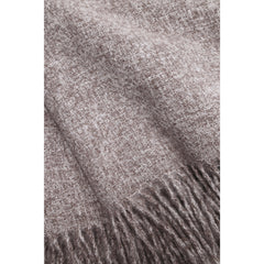 Chelsea Oversized Throw in Mushroom - fabric detail studio view - Throw Blanket by Pom Pom at Home - Whats New Furniture Portland OR