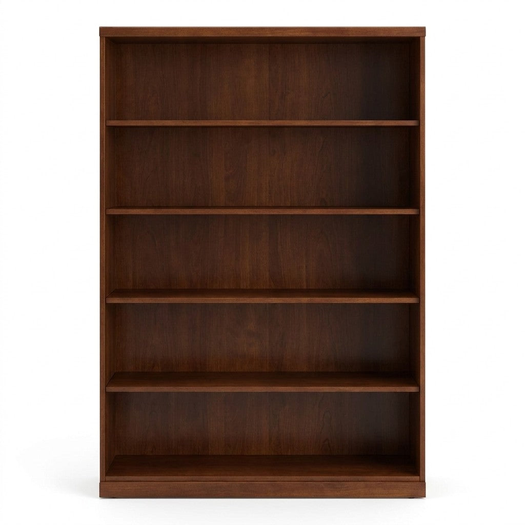 Cherry Mid-Century Bookcase - consignment furniture Portland
