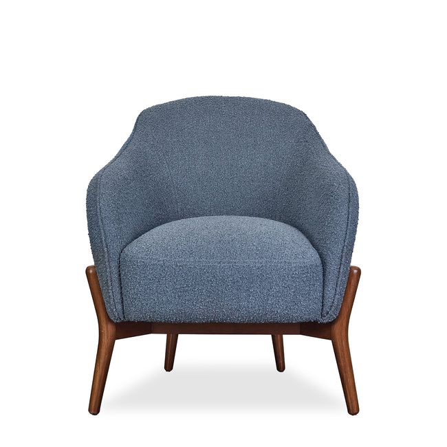 The Cia Chair in Blue - accent chair private label - Whats New Furniture Portland OR