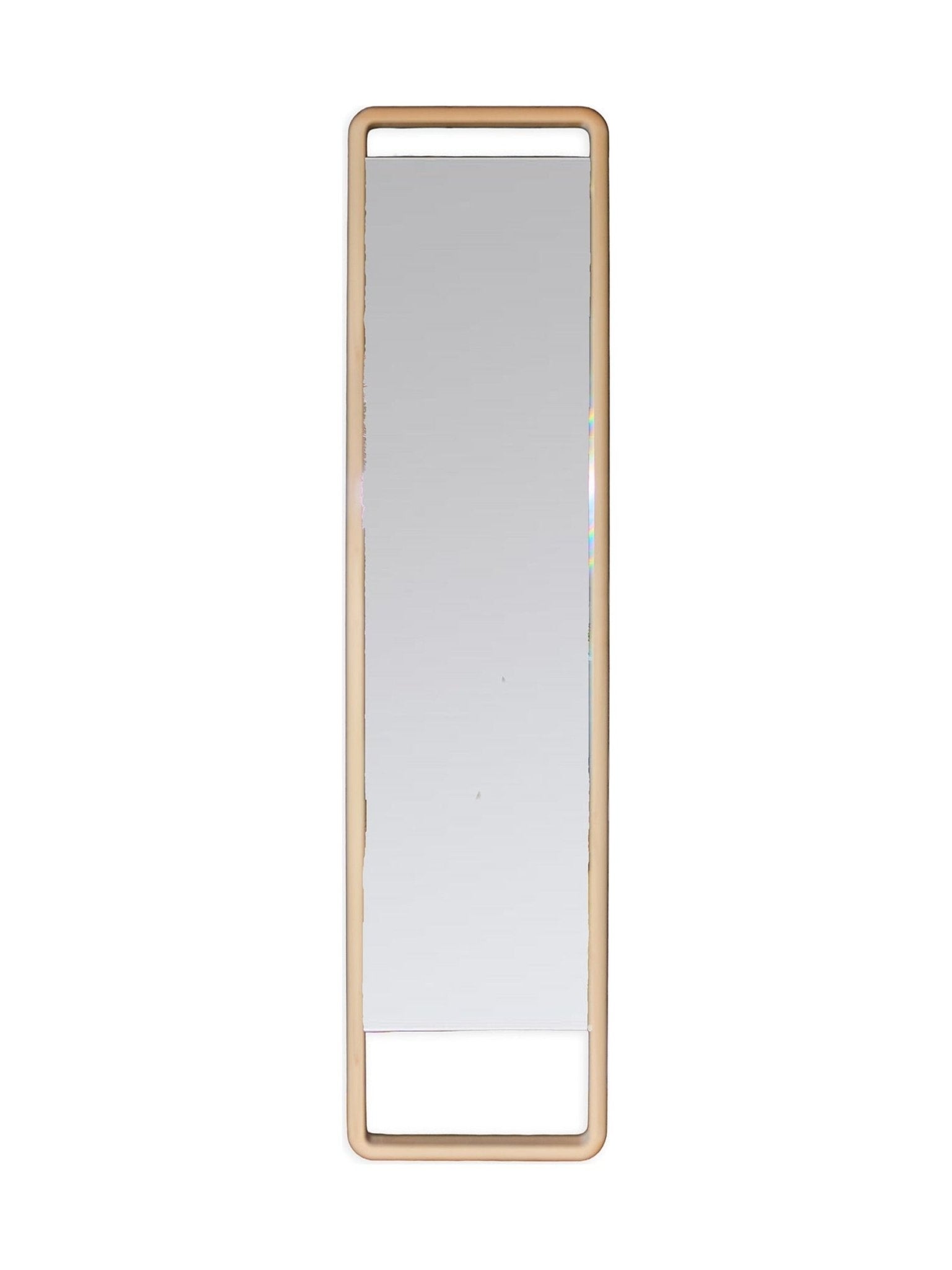 Japanese Hinoki Wood Floor Mirror | What's New Furniture Portland