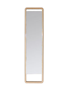 Japanese Hinoki Wood Floor Mirror - Whats New Furniture - Portland, Oregon