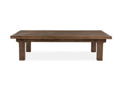 Carmel Reclaimed Wood Coffee table in Earthy Terra - reclaimed wood coffee table - Whats New Furniture Portland OR