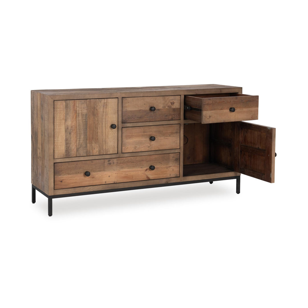 Dita 4 Drawer 2 Door Buffet