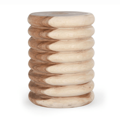 Gala Round End Table - Natural - Whats New Furniture Portland OR