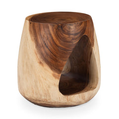 Kana Accent Table - Natural detail view - Whats New Furniture Portland OR
