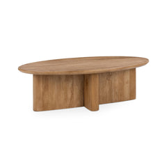 Montengo Oval Coffee Table - Natural Maple in Natural Maple - oval coffee table by Classic - Whats New Furniture Portland OR