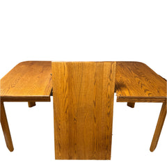 Vintage Oak Dining Table with 6 Chairs - Whats New Furniture - Portland, Oregon
