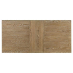 Adina 89-inch Extension Dining Table Distressed Light Brown - What&