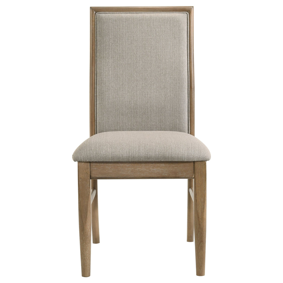 Adina Upholstered Dining Side Chair Barley (Set of 2) - What&