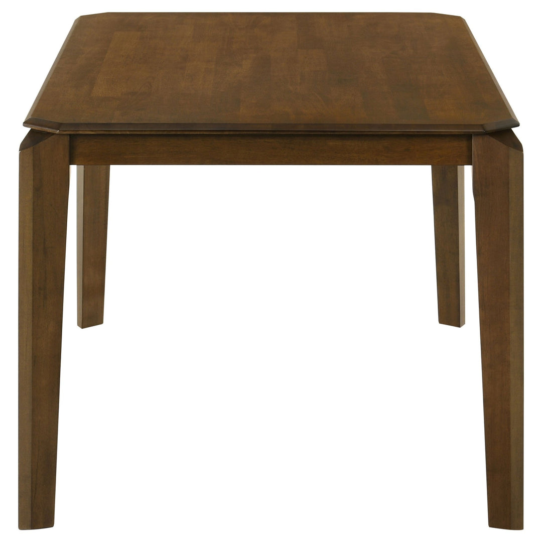 Almonte 59-inch Rectangular Wood Dining Table Dark Brown - What&