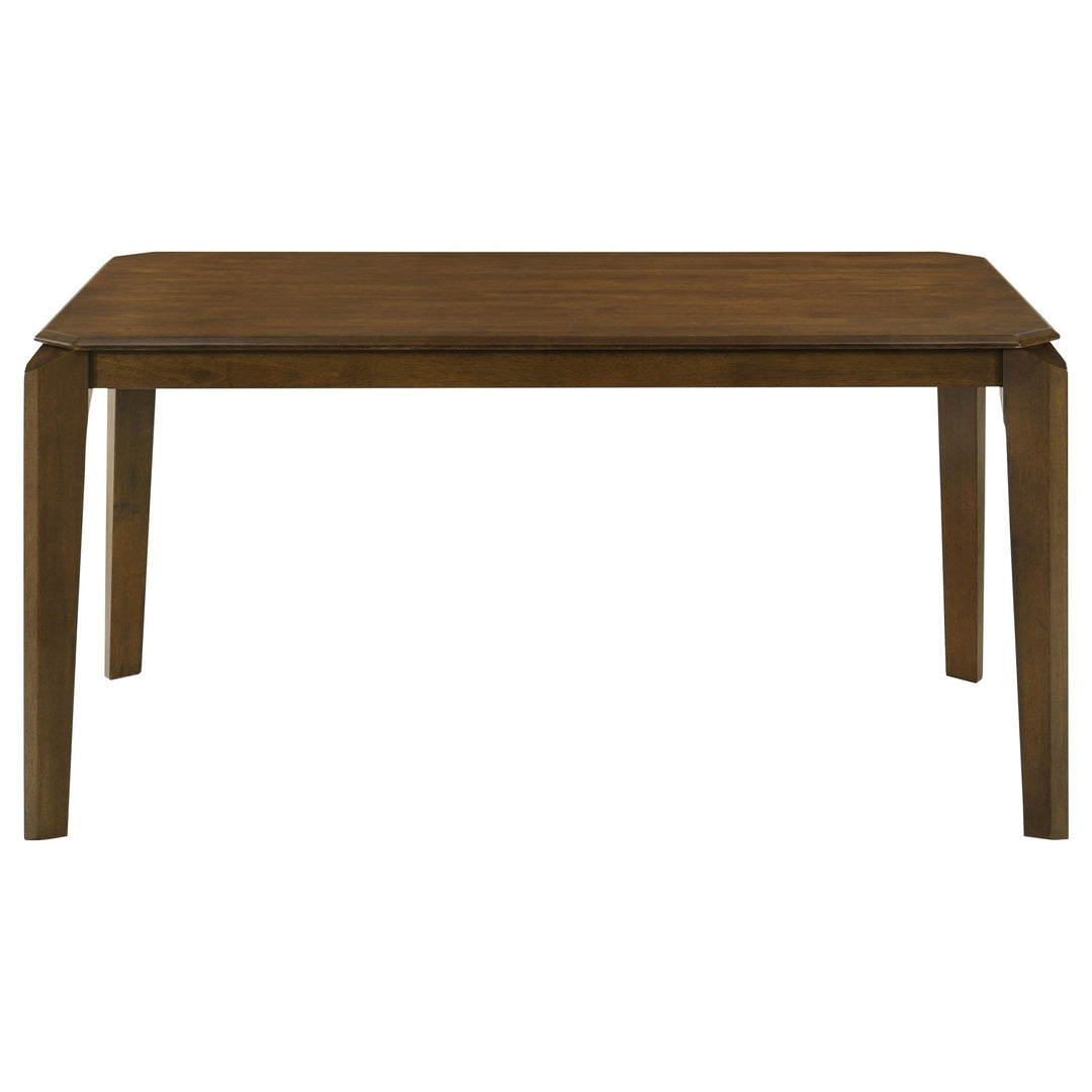Almonte 59-inch Rectangular Wood Dining Table Dark Brown - What&