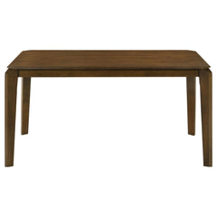 Almonte 59-inch Rectangular Wood Dining Table Dark Brown - What&