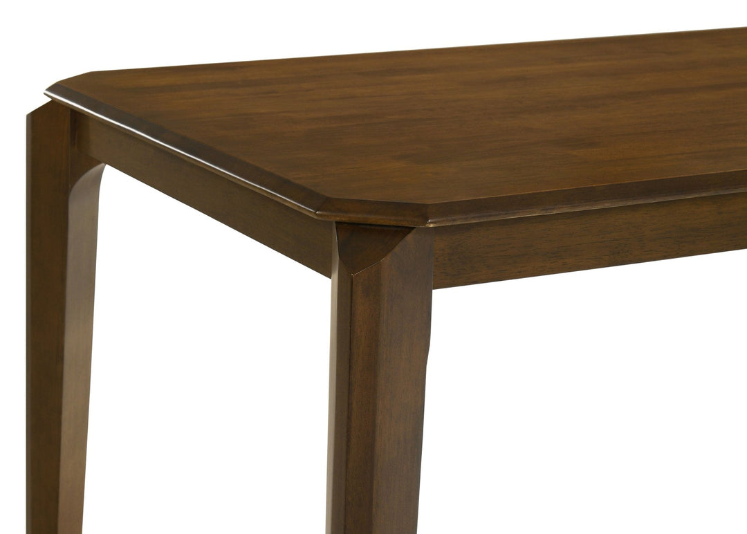 Almonte 59-inch Rectangular Wood Dining Table Dark Brown - What&