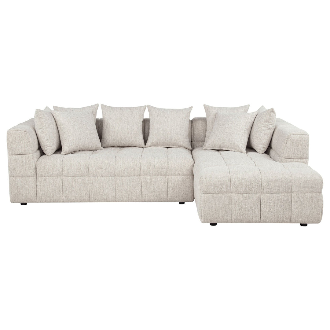 Amara 2-Piece Upholstered Sectional Sofa - What&
