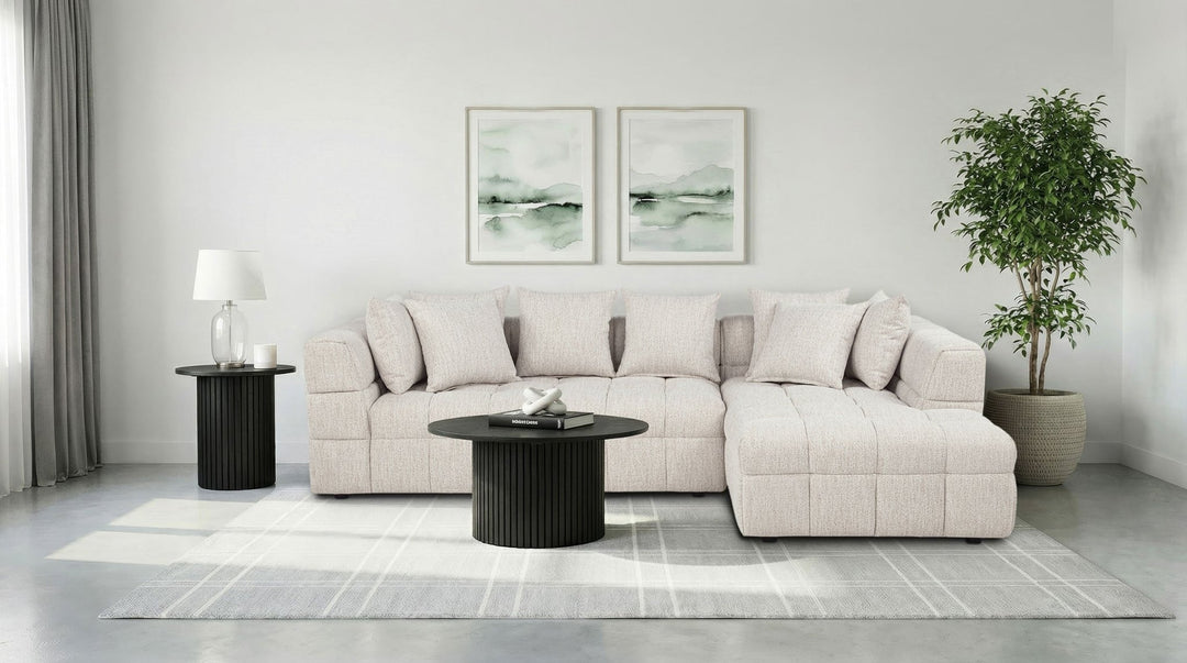 Amara 2-Piece Upholstered Sectional Sofa - What's New Furniture Portland
