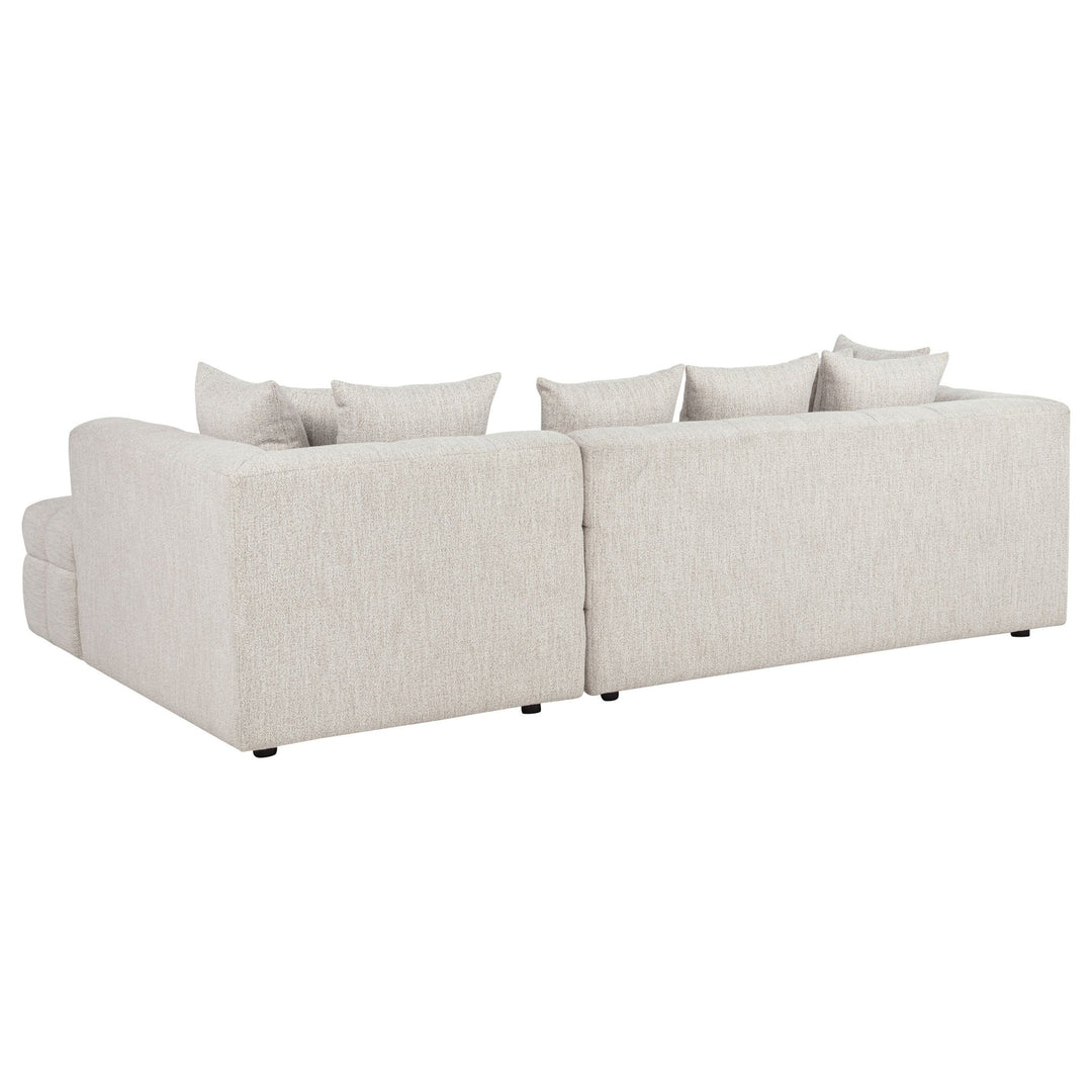 Amara 2-Piece Upholstered Sectional Sofa - What&