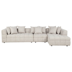 Amara 3-Piece Upholstered Sectional Sofa - What&