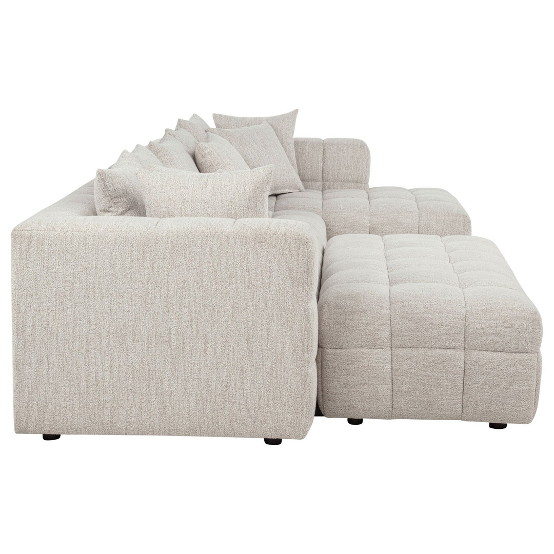 Amara 4-Piece Upholstered Sectional Sofa - What&