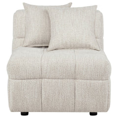 Amara Upholstered Armless Chair - What&