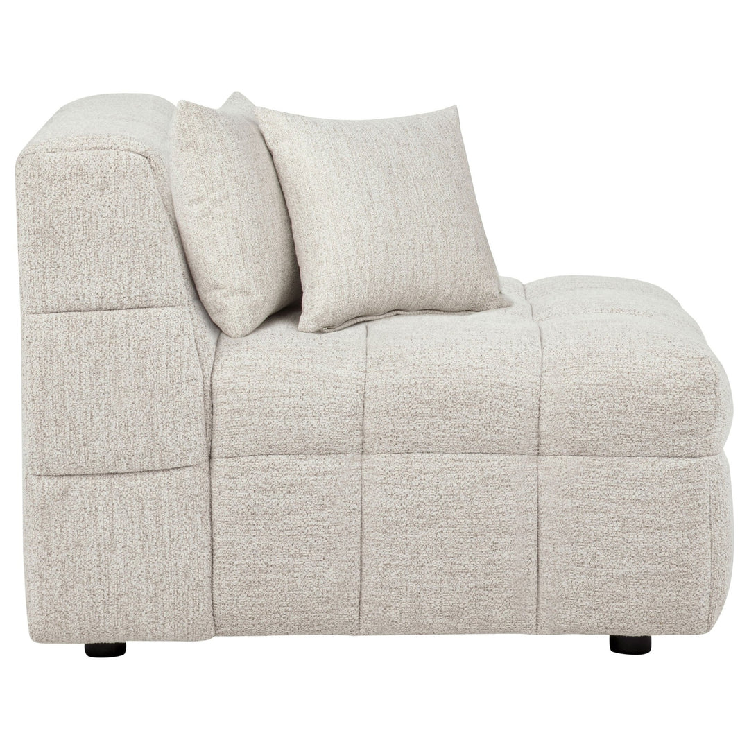 Amara Upholstered Armless Chair - What&