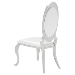 Antoine Upholstered Dining Chair Cream White (Set of 2) - What&