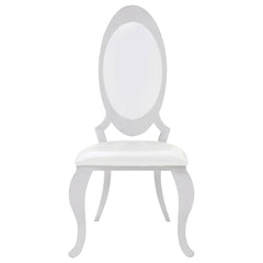 Antoine Upholstered Dining Chair Cream White (Set of 2) - What&