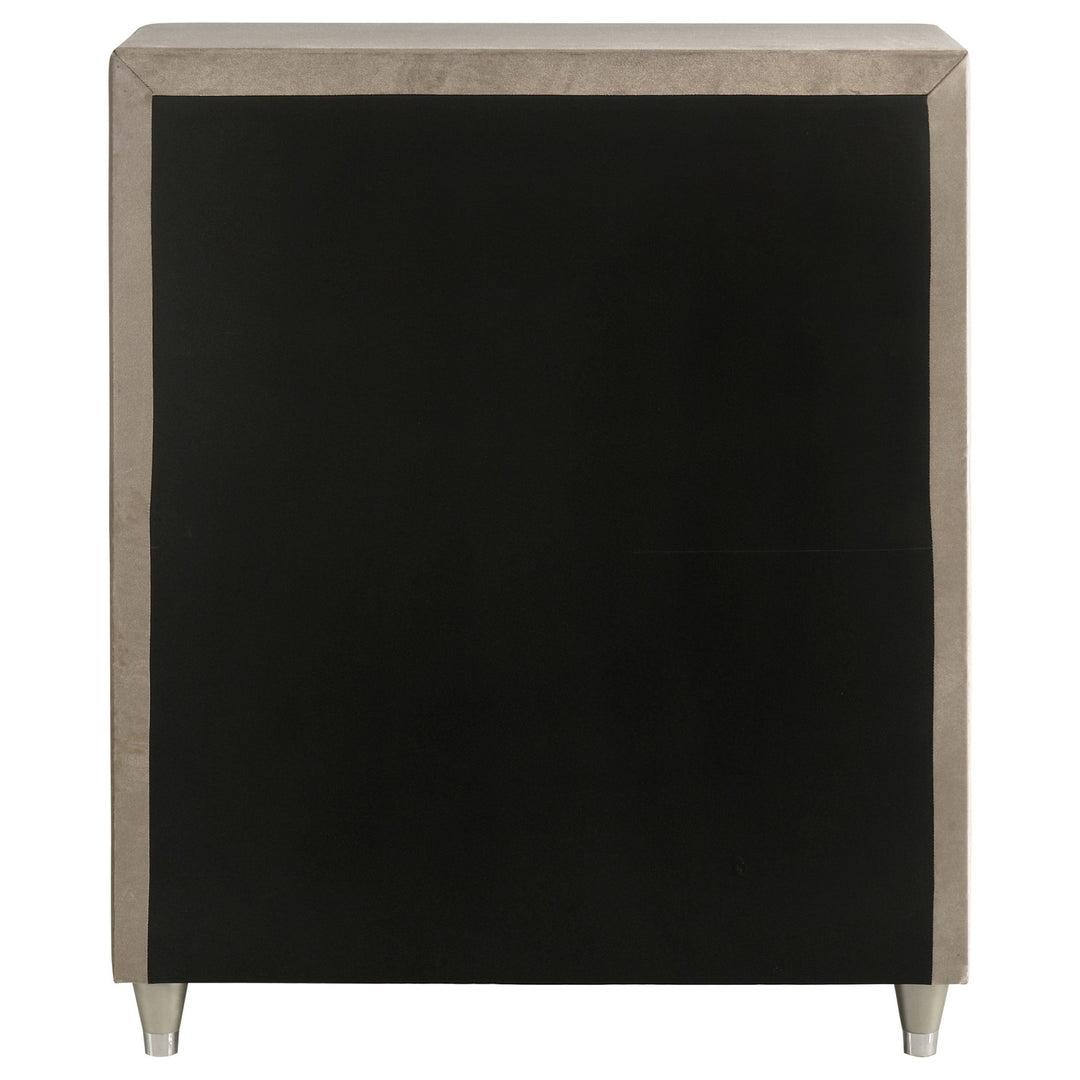 Antonella 5-drawer Bedroom Chest Ivory and Camel - What&