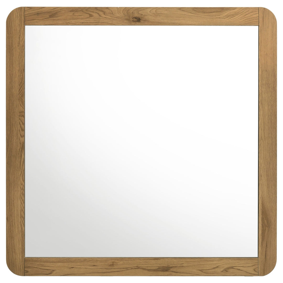 Bennett Bedroom Dresser Mirror Light Oak - What&