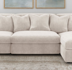 Blaine Upholstered Armless Chair Sand - What&