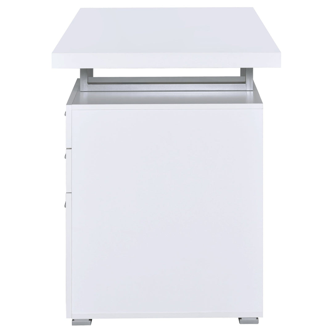 Brennan 47-inch 3-drawer Office Computer Desk White - What&