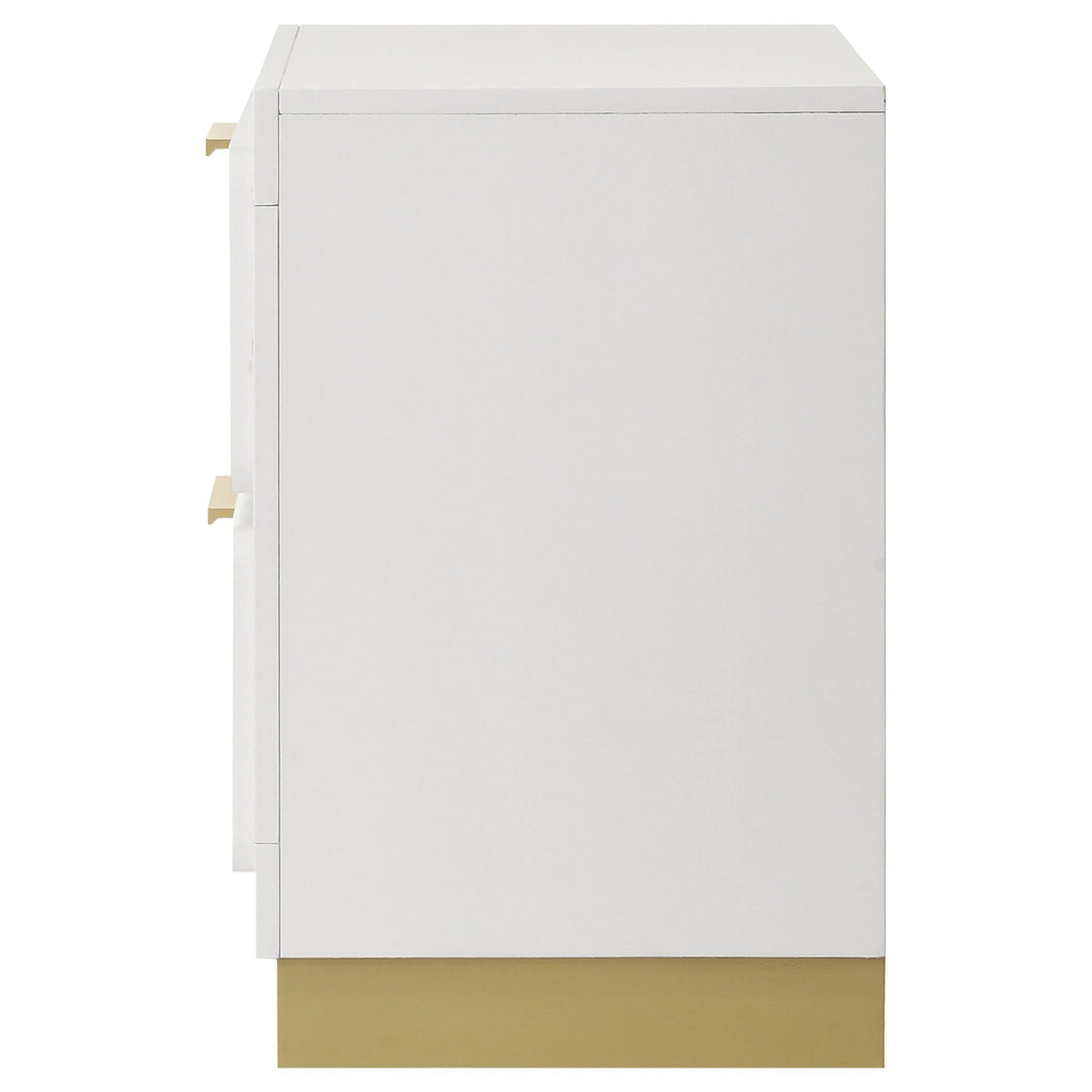 Caraway 2-drawer Nightstand White - What&