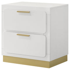 Caraway 2-drawer Nightstand White - What&