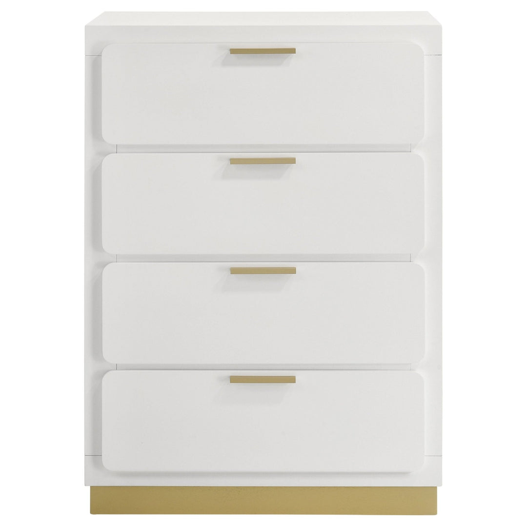 Caraway 4-drawer Bedroom Chest White - What&
