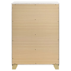 Caraway 4-drawer Bedroom Chest White - What&
