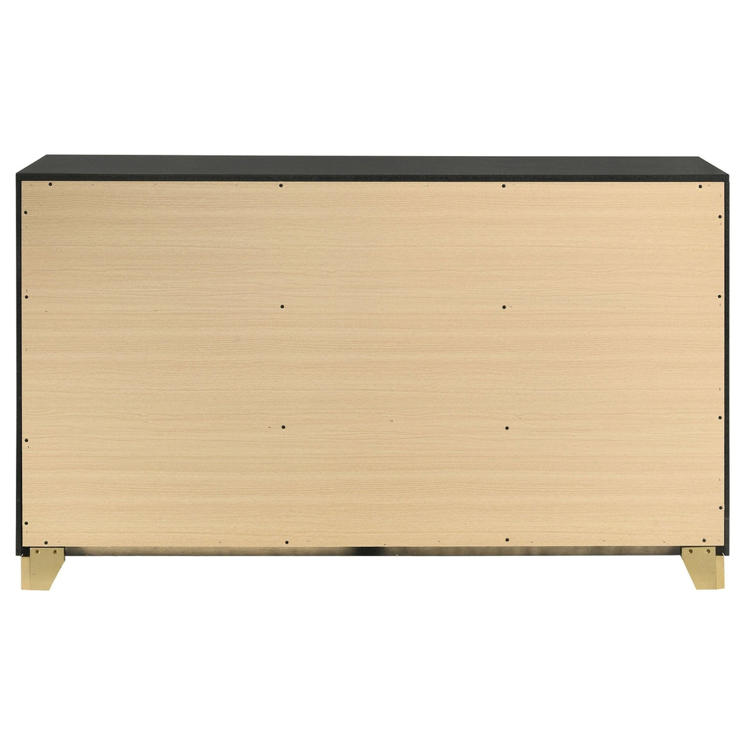 Caraway 6-drawer Dresser Black - What&