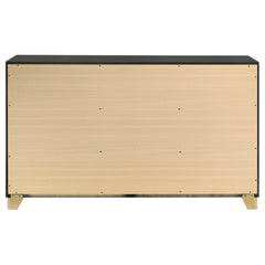 Caraway 6-drawer Dresser Black - What&