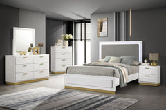 Caraway Dresser Mirror White - What&