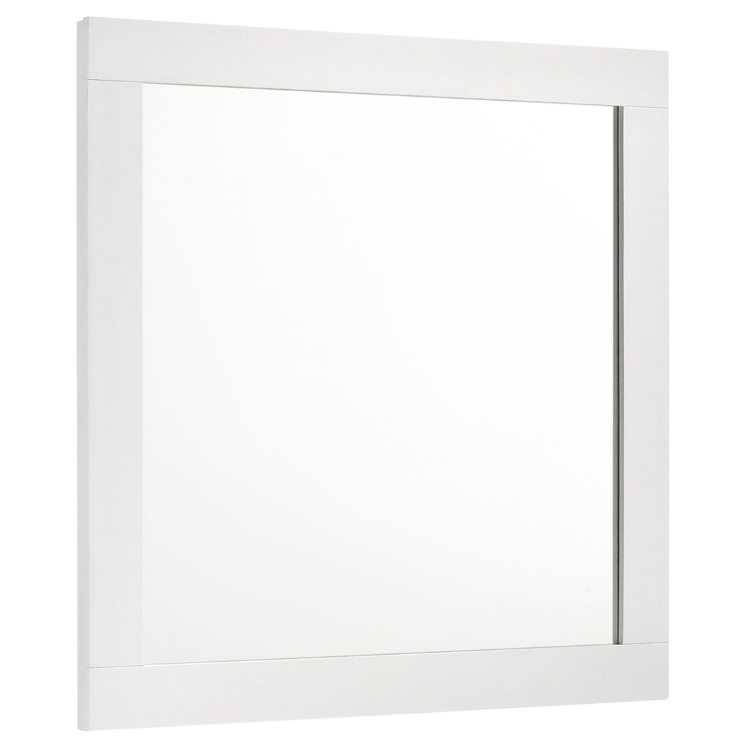 Caraway Dresser Mirror White - What's New Furniture Portland