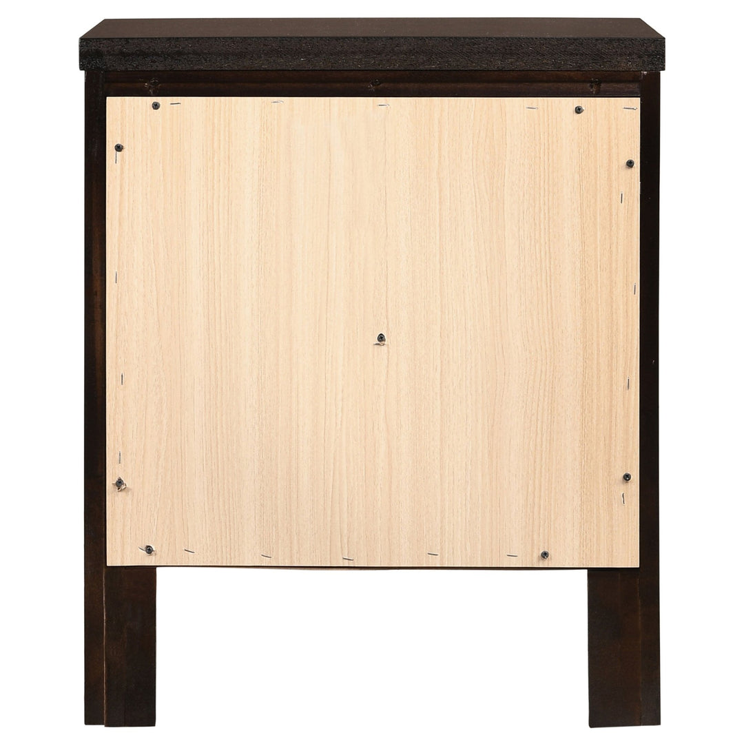 Carlton 2-drawer Nightstand Cappuccino - What&