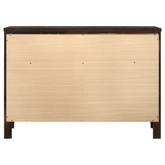Carlton 6-drawer Dresser Cappuccino - What&