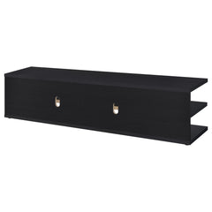 Cartmill 78-inch 2-tier TV Stand Media Console Black - What&