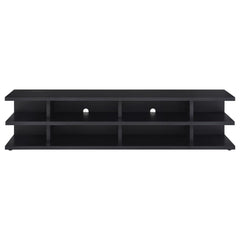 Cartmill 78-inch 2-tier TV Stand Media Console Black - What&